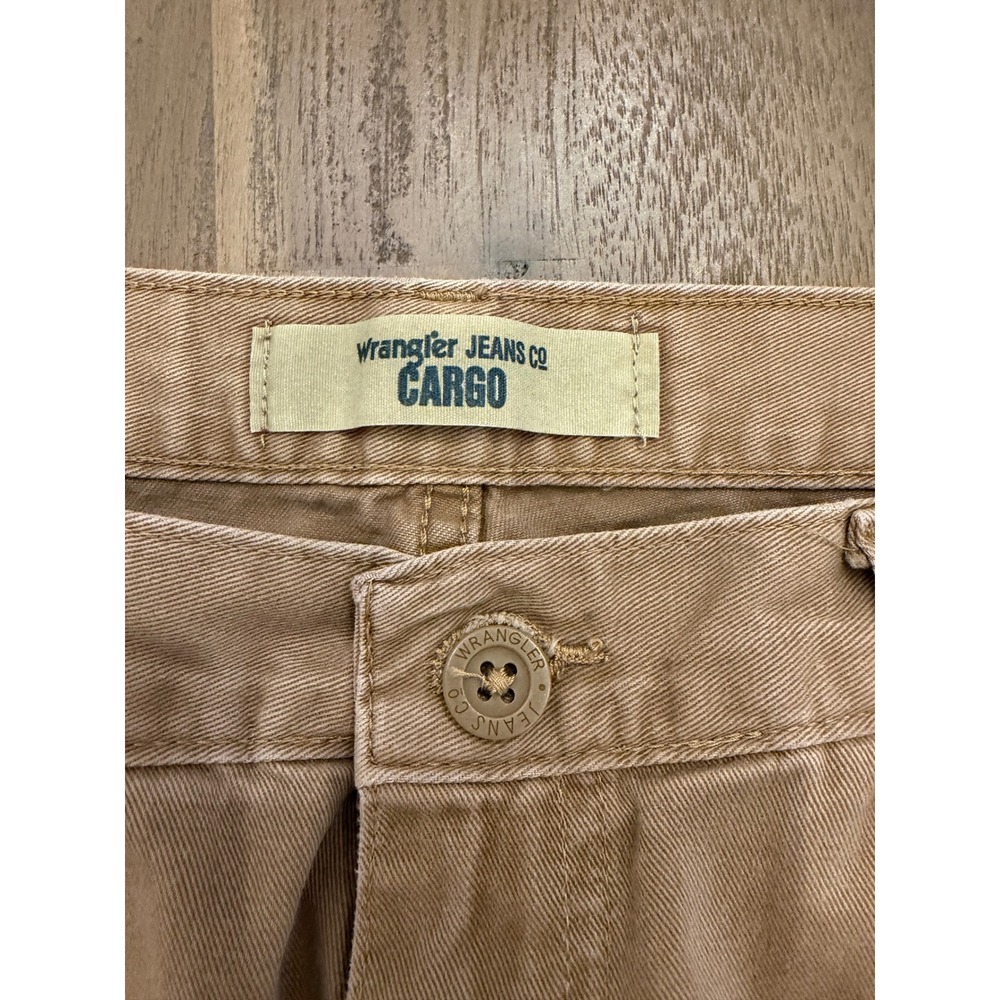 Wrangler Jeans Co Cargo Pants Tan Khaki‎ Relaxed Fit Men's Size - Picture 5 of 5